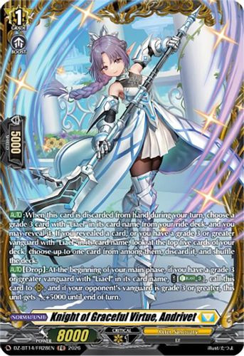 [DZ-BT14/FR28EN](FR) Knight of Graceful Virtue, Andrivet (FR)