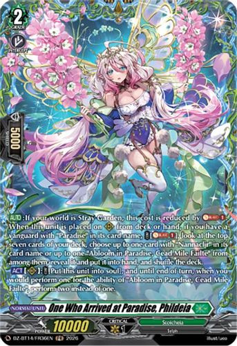 [DZ-BT14/FR36EN](FR) One Who Arrived at Paradise, Phildeia (FR)