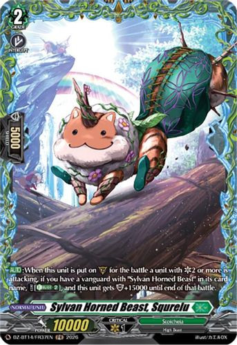 [DZ-BT14/FR37EN](FR) Sylvan Horned Beast, Squrelu (FR)