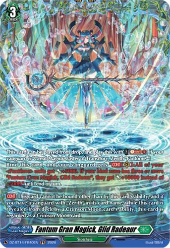 [DZ-BT14/FR40EN](FR) Fantum Gran Magick, Glid Radeaur (FR)