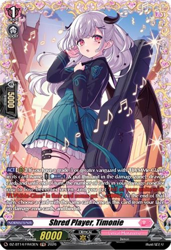 [DZ-BT14/FR43EN](FR) Shred Player, Timonie (FR)