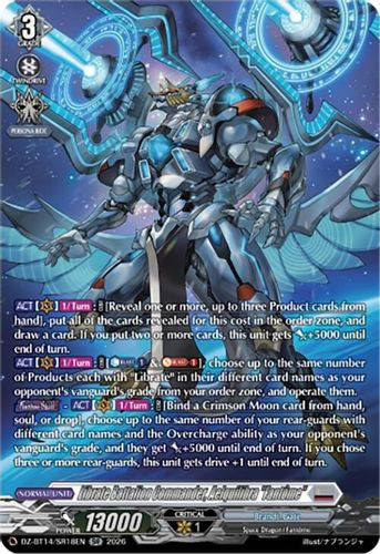 [DZ-BT14/SR18EN](SR) Librate Battalion Commander, Aelquilibra "Fantome" (SR)
