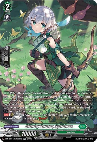 [DZ-BT14/SR36EN](SR) Affinity Hunter, Syllbiose (SR)