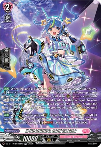 [DZ-BT14/SR42EN](SR) X-CeeDaNCe, Rapi Grossa (SR)