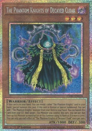 [CORI-EN018] The Phantom Knights of Decayed Cloak (Starlight Rare)<1st>