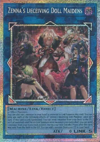 [CORI-EN043] Zenna's Deceiving Doll Maidens (Starlight Rare)<1st>