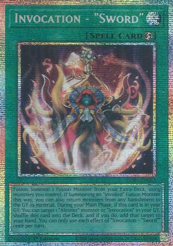 [CORI-EN053] Invocation - "Sword" (Starlight Rare)<1st>