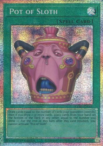 [CORI-EN061] Pot of Sloth (Starlight Rare)<1st>