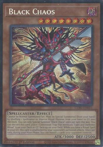 [CORI-EN001] Black Chaos (Secret Rare)<1st>