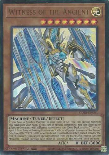 [CORI-EN081] Witness of the Ancient (Ultra Rare)<1st>