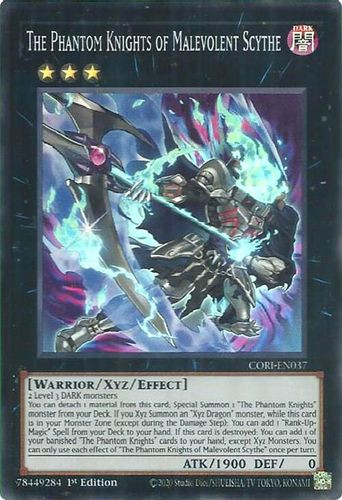 [CORI-EN037] The Phantom Knights of Malevolent Scythe (Super Rare)<1st>