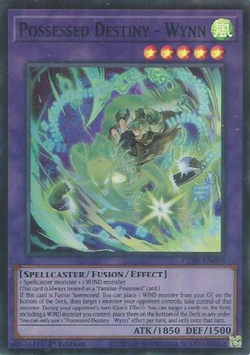 [CORI-EN099] Possessed Destiny - Wynn (Super Rare)<1st>