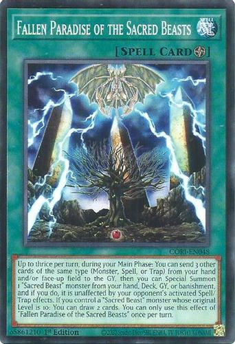 [CORI-EN048] Fallen Paradise of the Sacred Beasts (Common)<1st>