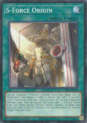 [CORI-EN058] S-Force Origin (Common)<1st>