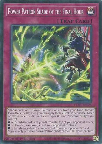 [CORI-EN071] Power Patron Shade of the Final Hour (Common)<1st>