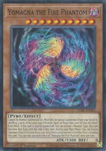 [CORI-EN083] Yomagna the Fire Phantom (Common)<1st>