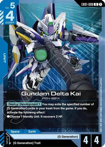 [EB01-008](U) Gundam Delta Kai