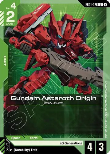 [EB01-026](U) Gundam Astaroth Origin
