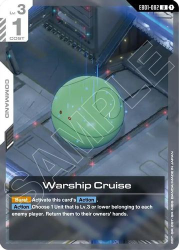 [EB01-082](U) Warship Cruise