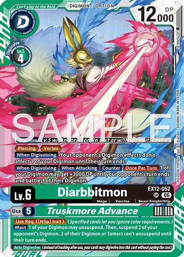 [EX12-052](SR) Diarbbitmon // Truskmore Advance (Foil)