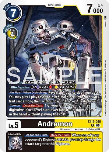[EX12-055](R) Andromon (Foil)
