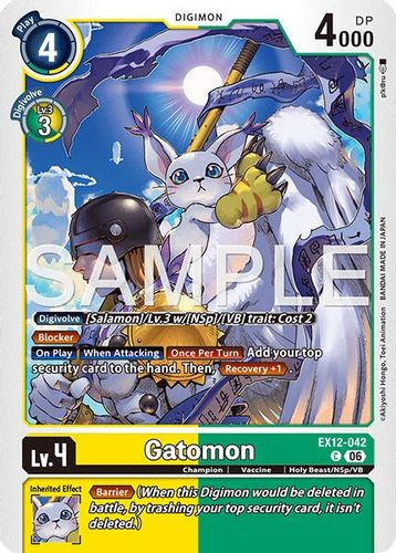 [EX12-042](C) Gatomon