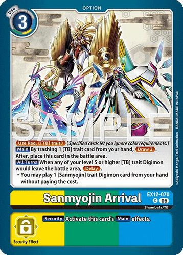[EX12-070](C) Sanmyojin Arrival