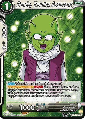 [BT31-127](C) Dende, Training Assistant