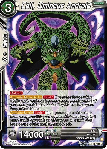 [BT31-131](C) Cell, Ominous Android