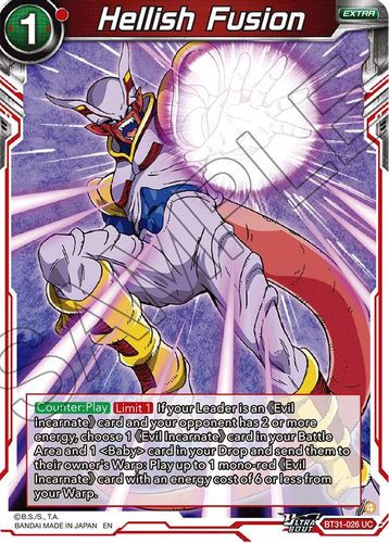 [BT31-026](UC) Hellish Fusion (Foil)