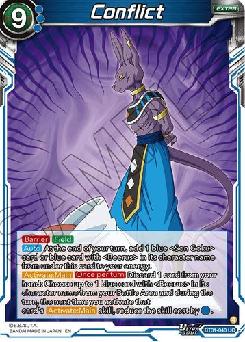 [BT31-040](UC) Conflict (Foil)