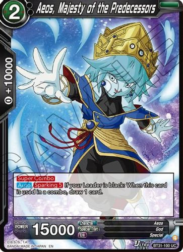 [BT31-100](UC) Aeos, Majesty of the Predecessors (Foil)