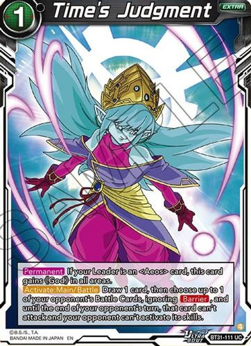 [BT31-111](UC) Time's Judgment (Foil)