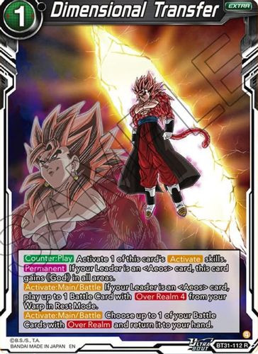 [BT31-112](R) Dimensional Transfer (Foil)