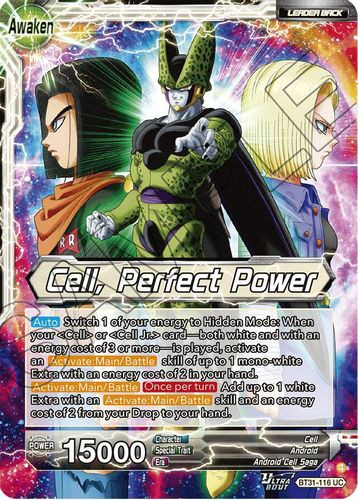 [BT31-116](UC) Cell // Cell, Perfect Power (Foil)