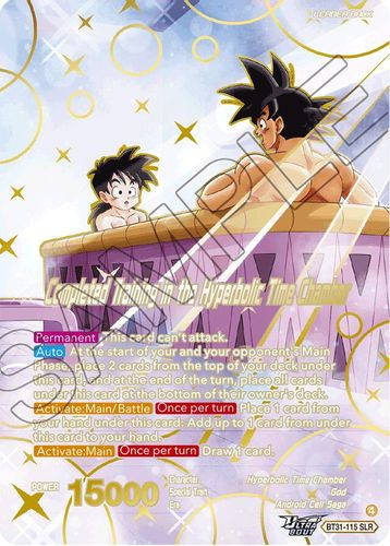 [BT31-115](SLR) Training in the Hyperbolic Time Chamber // Completed Training in the Hyperbolic Time Chamber (Foil)