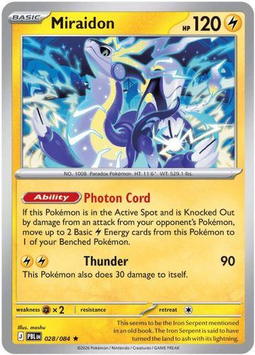 |ME05|[PBL-028/084](R) Miraidon {Holo}