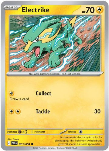 |ME05|[PBL-023/084](C) Electrike {Reverse Holo}