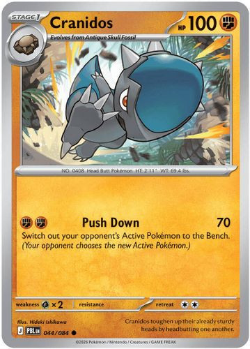 |ME05|[PBL-044/084](C) Cranidos {Reverse Holo}