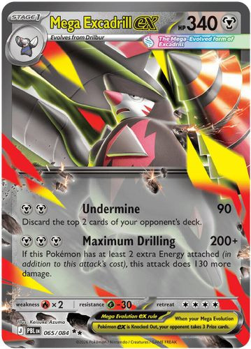 |ME05|[PBL-065/084](RR) Mega Excadrill ex {Holo}