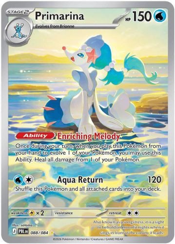 |ME05|[PBL-088/084](GR) Primarina {Holo}