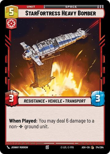 [08-ASH-EN-0174](C) StarFortress Heavy Bomber
