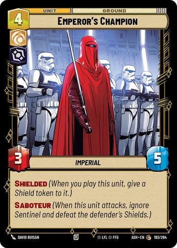[08-ASH-EN-0193](C) Emperor's Champion