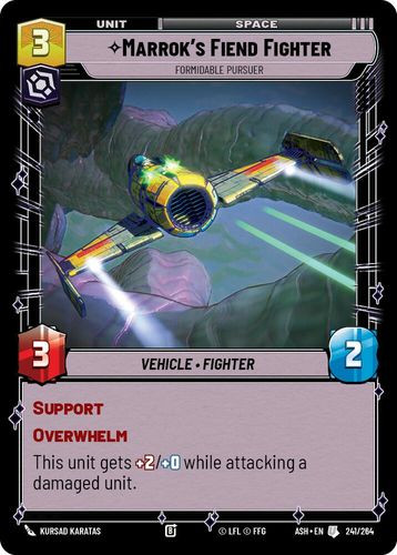 [08-ASH-EN-0241](U) Marrok's Fiend Fighter - Formidable Pursuer