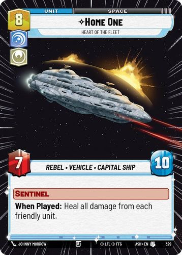 [08-ASH-EN-0329](U) Home One - Heart of the Fleet (Hyperspace)