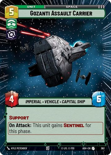 [08-ASH-EN-0363](U) Gozanti Assault Carrier (Hyperspace)