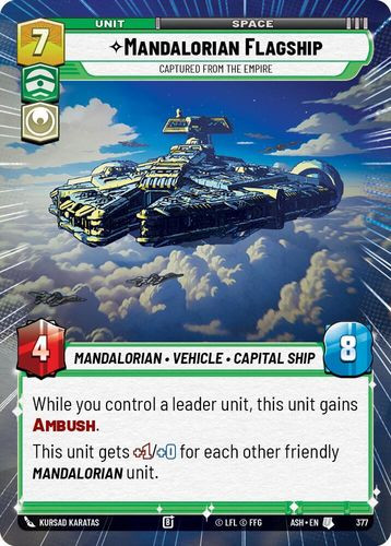 [08-ASH-EN-0377](U) Mandalorian Flagship - Captured from the Empire (Hyperspace)