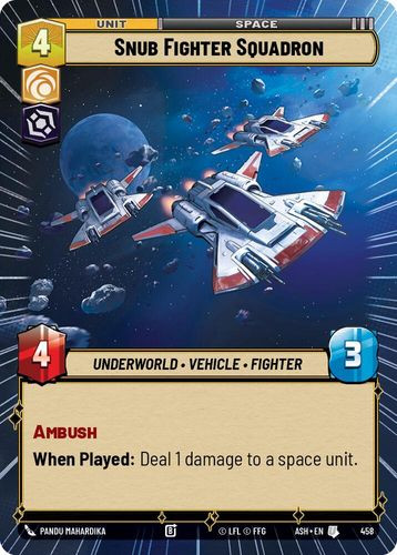 [08-ASH-EN-0458](U) Snub Fighter Squadron (Hyperspace)