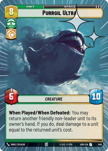 [08-ASH-EN-0540](U) Purrgil Ultra (Hyperspace) (Foil)