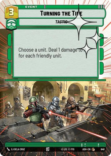 [08-ASH-EN-0640](C) Turning the Tide (Hyperspace) (Foil)